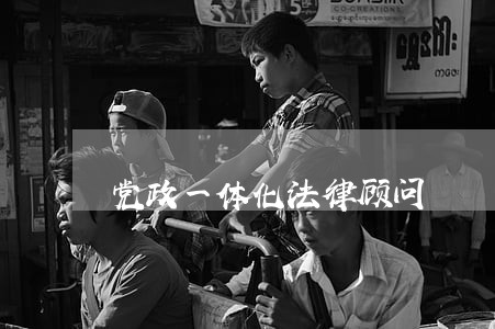 党政一体化法律顾问