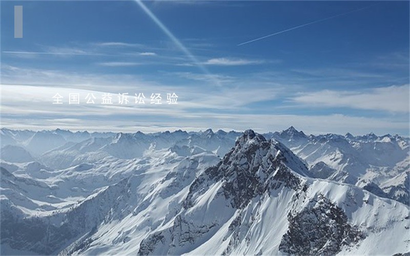 全国公益诉讼经验