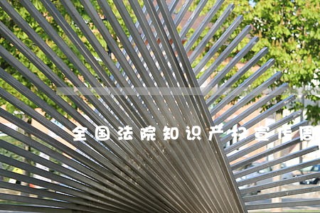 全国法院知识产权宣传周