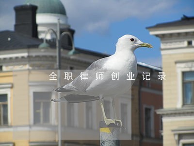 全职律师创业记录 全职律师创业记录