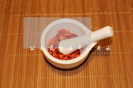 公务员岗位司法考试