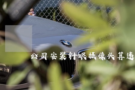 公司安装针眼摄像头算违法吗 公司安装针眼摄像头算违法吗