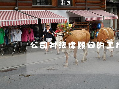 公司对法律顾问的工作评价 公司对法律顾问的工作评价