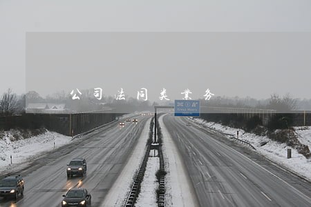 公司法同类业务 公司法同类业务
