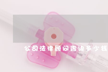 公司法律顾问咨询多少钱 公司法律顾问咨询多少钱