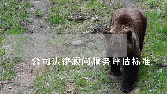 公司法律顾问服务评估标准 公司法律顾问服务评估标准