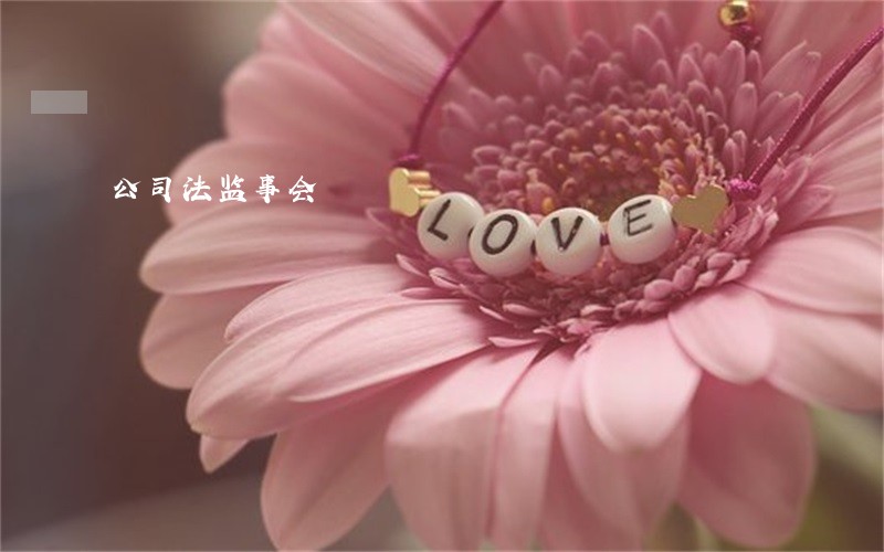 公司法监事会 公司法监事会