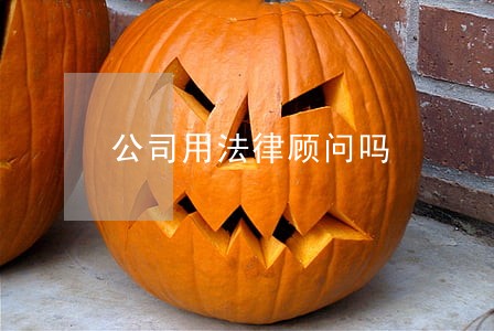 公司用法律顾问吗 公司用法律顾问吗