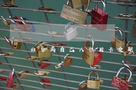 公安局自己人信用卡逾期 公安局自己人信用卡逾期