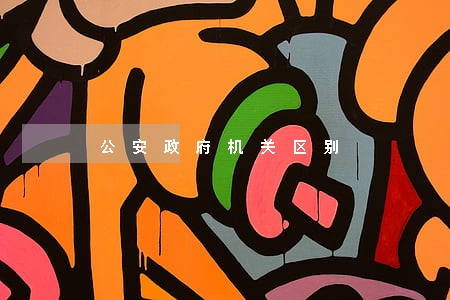 公安政府机关区别 公安政府机关区别
