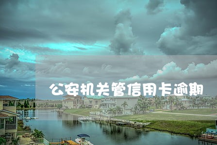 公安机关管信用卡逾期