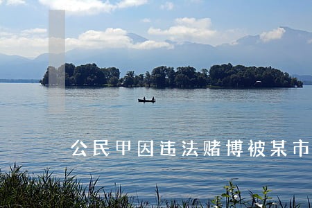 公民甲因违法赌博被某市 公民甲因违法赌博被某市
