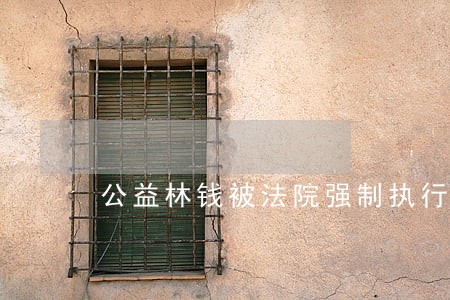 公益林钱被法院强制执行合法嘛 公益林钱被法院强制执行合法嘛