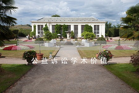 公益诉讼学术价值