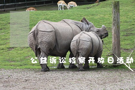 公益诉讼检察开放日活动 公益诉讼检察开放日活动