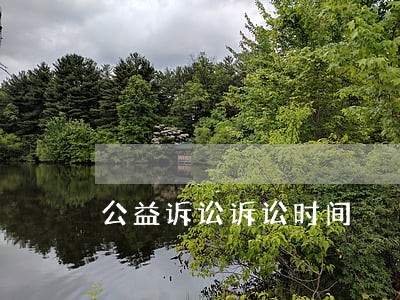公益诉讼诉讼时间 公益诉讼诉讼时间