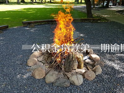 公积金贷款第一期逾期 公积金贷款第一期逾期