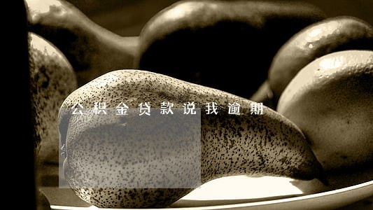 公积金贷款说我逾期 公积金贷款说我逾期