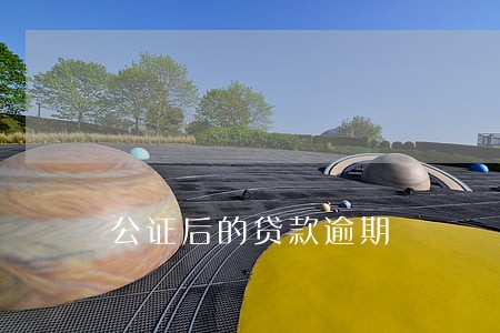 公证后的贷款逾期