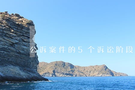 公诉案件的5个诉讼阶段 公诉案件的5个诉讼阶段