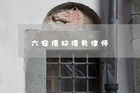 六安债权债务律师 六安债权债务律师