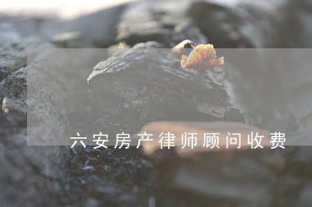 六安房产律师顾问收费