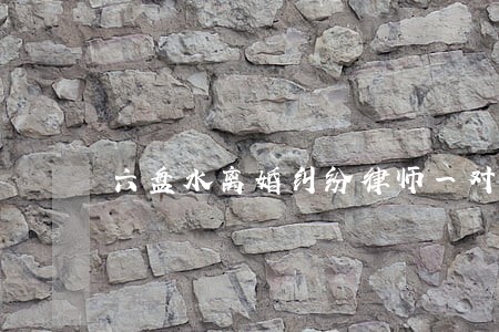 六盘水离婚纠纷律师一对一咨询 六盘水离婚纠纷律师一对一咨询