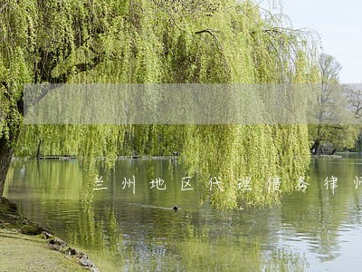 兰州地区代理债务律师 兰州地区代理债务律师