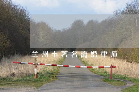 兰州市著名离婚律师 兰州市著名离婚律师