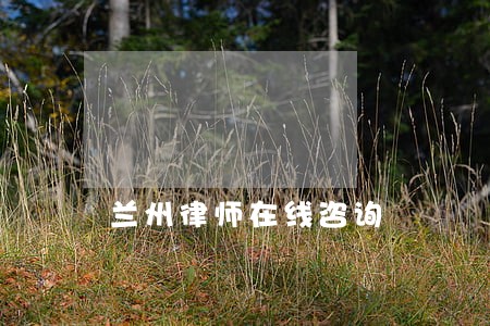 兰州律师在线咨询 兰州律师在线咨询