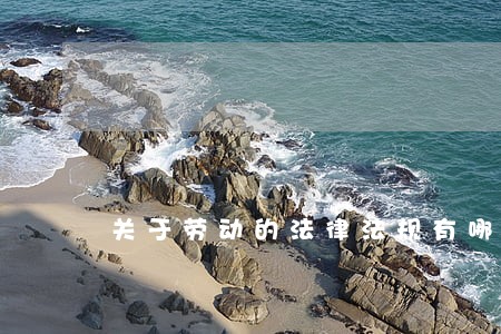 关于劳动的法律法规有哪些 关于劳动的法律法规有哪些