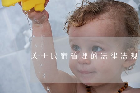 关于民宿管理的法律法规 关于民宿管理的法律法规