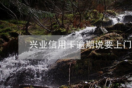 兴业信用卡逾期说要上门核实情况