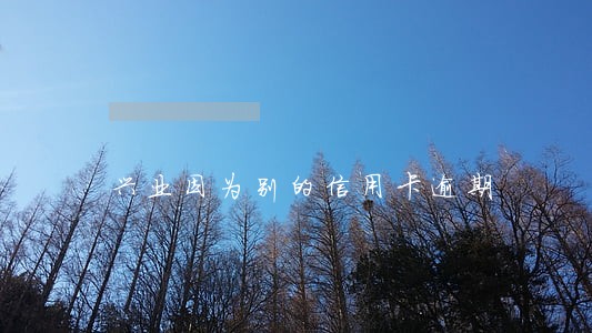 兴业因为别的信用卡逾期 兴业因为别的信用卡逾期