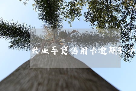 兴业车贷信用卡逾期3个月 兴业车贷信用卡逾期3个月