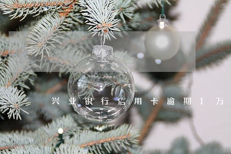 兴业银行信用卡逾期1万2 兴业银行信用卡逾期1万2