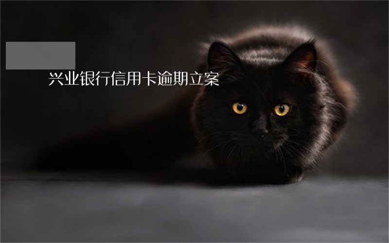兴业银行信用卡逾期立案 兴业银行信用卡逾期立案