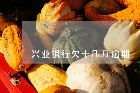 兴业银行欠十几万逾期 兴业银行欠十几万逾期