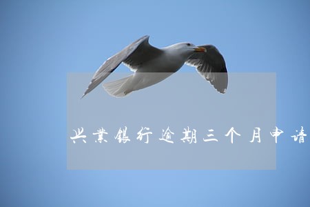 兴业银行逾期三个月申请分期 兴业银行逾期三个月申请分期