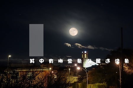 其中有哪些条例属违法条例