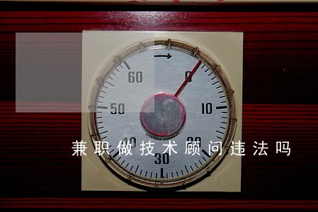 兼职做技术顾问违法吗 兼职做技术顾问违法吗