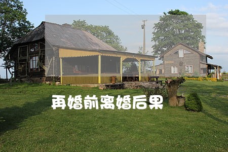 再婚前离婚后果 再婚前离婚后果