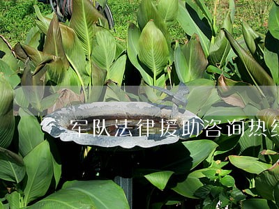 军队法律援助咨询热线电话