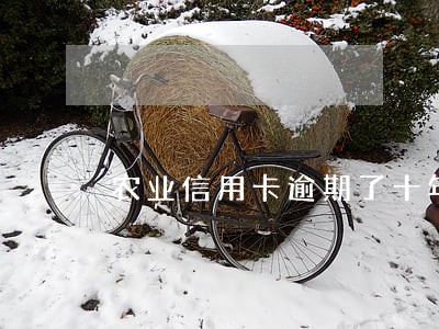 农业信用卡逾期了十年会怎样