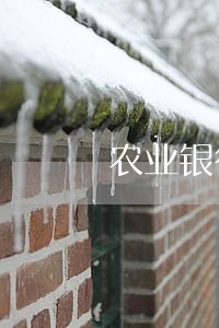 农业银行信用卡逾期10天了