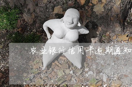 农业银行信用卡逾期通知还款 农业银行信用卡逾期通知还款