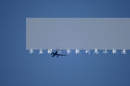 农业银行贷款利息还款逾期 农业银行贷款利息还款逾期
