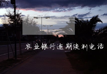 农业银行逾期谈判电话 农业银行逾期谈判电话
