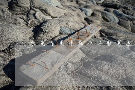 农商信用卡最低还款算逾期吗