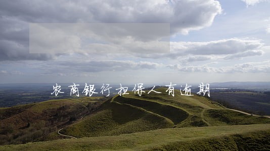 农商银行担保人有逾期 农商银行担保人有逾期